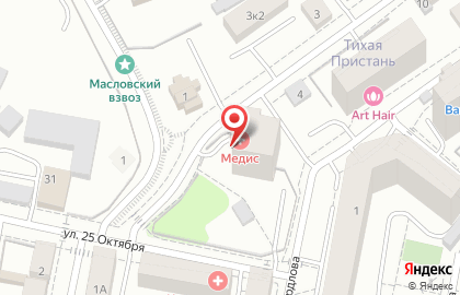 Аптека Аксинья на улице Свердлова на карте
