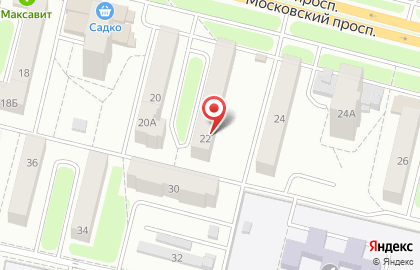 Банкомат БИНБАНК кредитные карты на Московском проспекте, 22 на карте