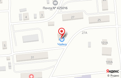 Магазин Чайка на Финской улице на карте