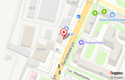 ФармПроект на Литейной улице на карте