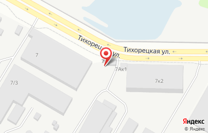 Торгово-сервисная компания ШИНА116 на карте