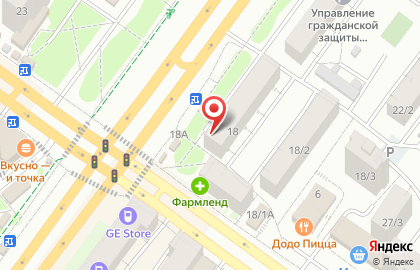 Микрокредитная компания Финтерра на проспекте Октября на карте