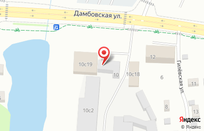 Оптовая компания на Дамбовской улице на карте