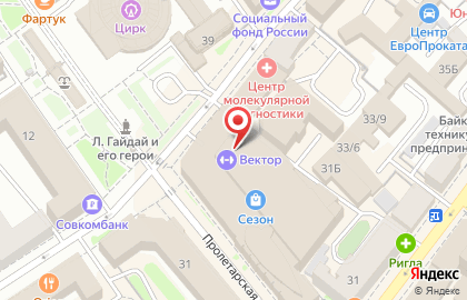 Банкомат Банк Русский Стандарт, АО в Правобережном округе на карте