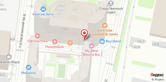 Клиника Ниармедик Нагатинская на карте