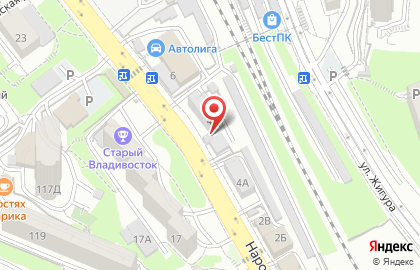 Приморский филиал Россельхозцентр в Первореченском районе на карте