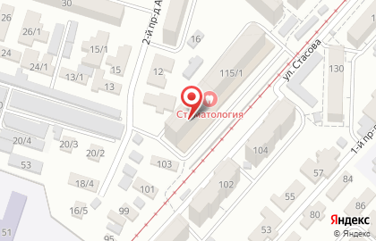 Сервисный - центр Краснодар на карте