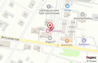 Сауна Мунсель на карте