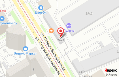 Сканд-Мебель на улице Старых Большевиков на карте