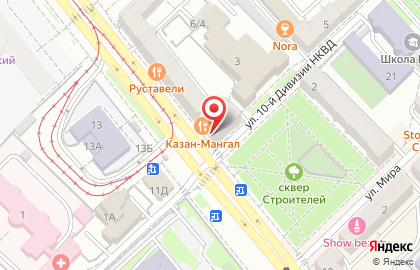Кредитный потребительский кооператив Планета Финансовых Решений на Краснознаменской улице на карте