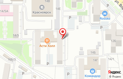 Частный детский сад Колобок в Советском районе на карте