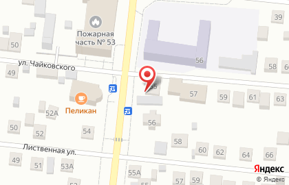 Лоза на улице Чайковского на карте