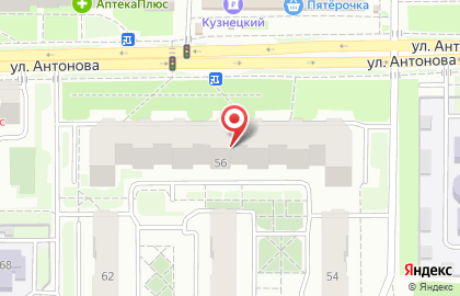 ООО «МПКМ» — строительные материалы на улице Антонова на карте
