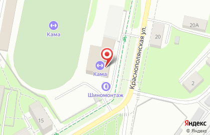 Центр проката и продажи спортивного инвентаря Адреналин на Краснополянской улице на карте