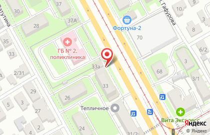 Салон оптики Кузница здоровья в Ленинском районе на карте