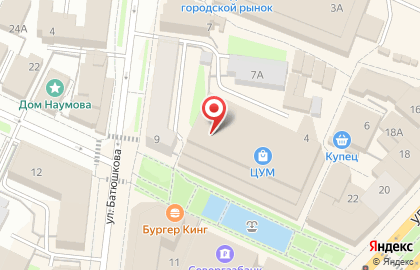 Магазин кондитерских товаров Сладкоежка на Благовещенской улице на карте