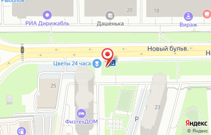 Цветочный киоск Белый лебедь на Лихачёвском проспекте на карте