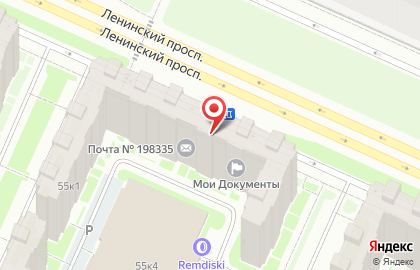 Почта России в Санкт-Петербурге на карте