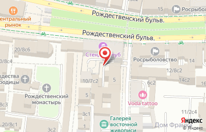 Петров-тур на Рождественском бульваре на карте
