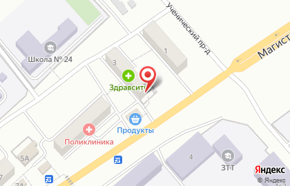 Торговый дом Амурский на улице Гайдара на карте