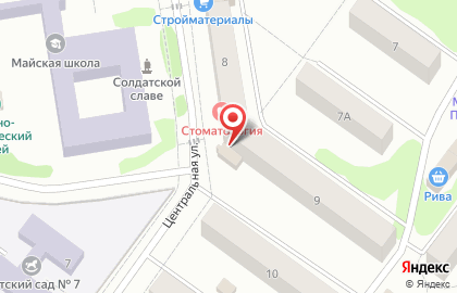 Парикмахерская в Перми на карте