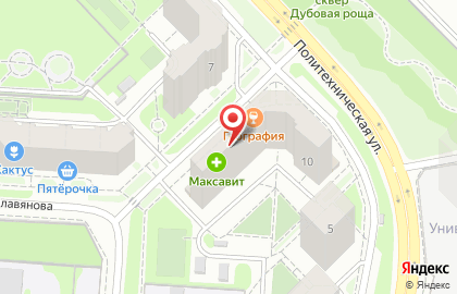 Аптека Красота и Здоровье в Советском районе на карте