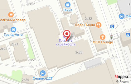 Служба доставки и логистики Сдэк на Электродной улице на карте