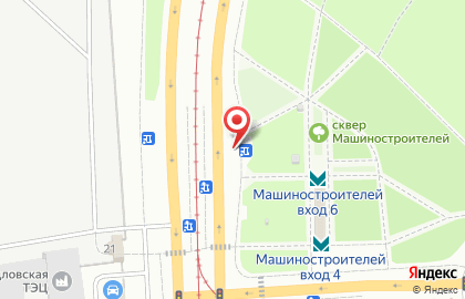 Магазин по продаже цветов на проспекте Космонавтов на карте