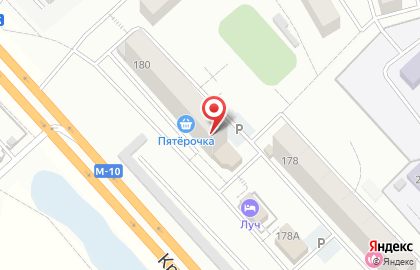 Супермаркет Пятёрочка в Москве на карте