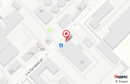 Торговая компания Термоклуб на 2-ой Луговой улице на карте