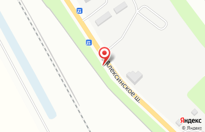 АЗС на Алексинском шоссе на карте