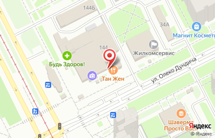 Ресторан китайской кухни Тан Жен в Санкт-Петербурге на карте
