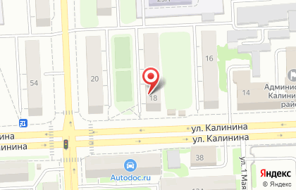 АвтоГруз, ООО в Калининском районе на карте