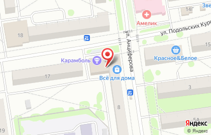 Торгово-производственная компания Двери города на улице Анциферова на карте