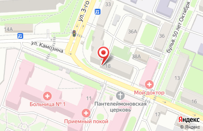 Магазин медицинской одежды МедСтиль 32 на карте