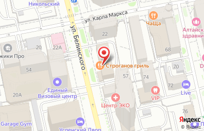 Торговый дом Альтерна Мебель в Октябрьском районе на карте