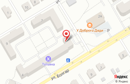 Парикмахерская Татьяна в Елабуге на карте
