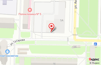 Магазин цветов в Перми на карте