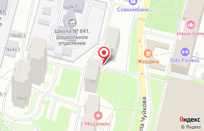 Ремонт квартиры в Кузьминках на карте