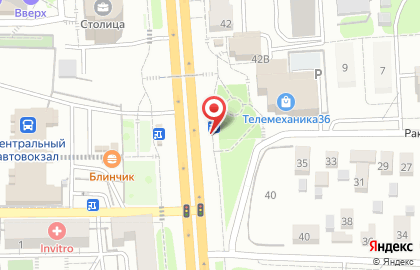 Киоск по продаже печатной продукции, Коминтерновский район на Московском проспекте на карте