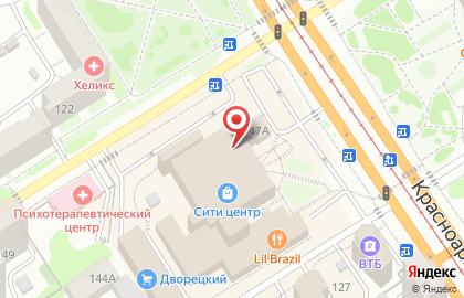 Банкомат Тинькофф в Барнауле на карте