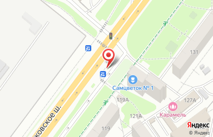 Киоск по продаже печатной продукции Печать на Московском шоссе, 127б/1 киоск на карте