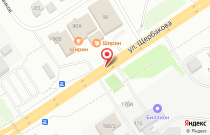 Автосервис FIT SERVICE на улице Щербакова в Тюмени на карте