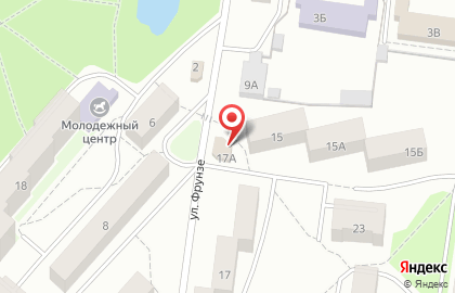 Продуктовый магазин БМКиК на улице Фрунзе на карте