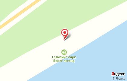 Глэмпинг-парк Берег легенд на карте