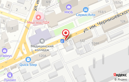 Киоск по продаже фастфудной продукции Лаваш и мясо на карте