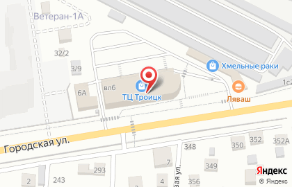 Троицк в Троицке на карте