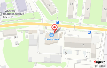 Дискаунтер Пятёрочка в Привокзальном районе на карте