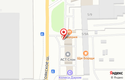 Автоцентр CTOparts.ru на Тургоякском шоссе на карте