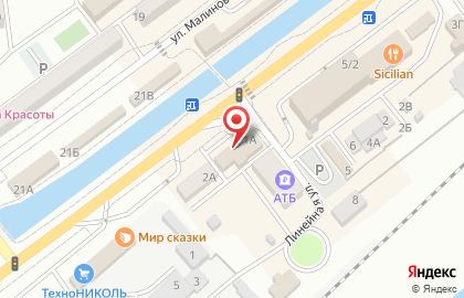 Магазин Спецназ ДВ на Линейной улице на карте